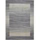 Wollteppich LUXOR LIVING "Lineo" Teppiche Gr. B/L: 170 cm x 240 cm, 14 mm, 1 St., silberfarben Esszimmerteppiche