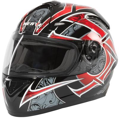 Motorradhelm NERVE "NH2013" Gr. XXL, rot, Helme, XXL Kopfumfang: 63cm - 63cm Image