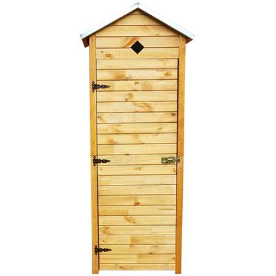 Garten-Geräteschrank PROMADINO "Babylon" Gerätehäuser braun (honigbraun)