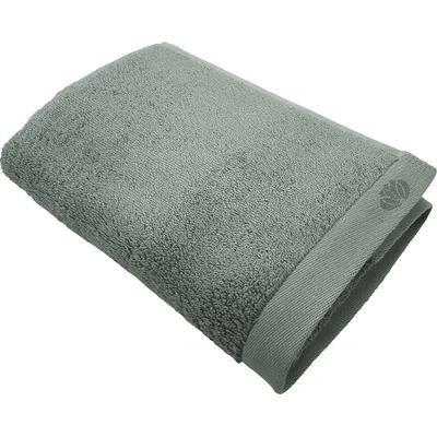 Duschtuch FRAMSOHN FROTTIER "Botanic Deluxe Badetuch", grün (tannengrün), B:67cm L:140cm, Walkfrottier, Obermaterial: 70% Baumwolle, 30% Modal (TENCEL), Handtücher (Packung), superweich, hergestellt in Österreich, neutrale Buchenholzfaser Modal Image