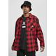 Langarmshirt SOUTHPOLE "Herren Southpole Check Flannel Shirt" Gr. S, rot (red) Herren Shirts Langarm