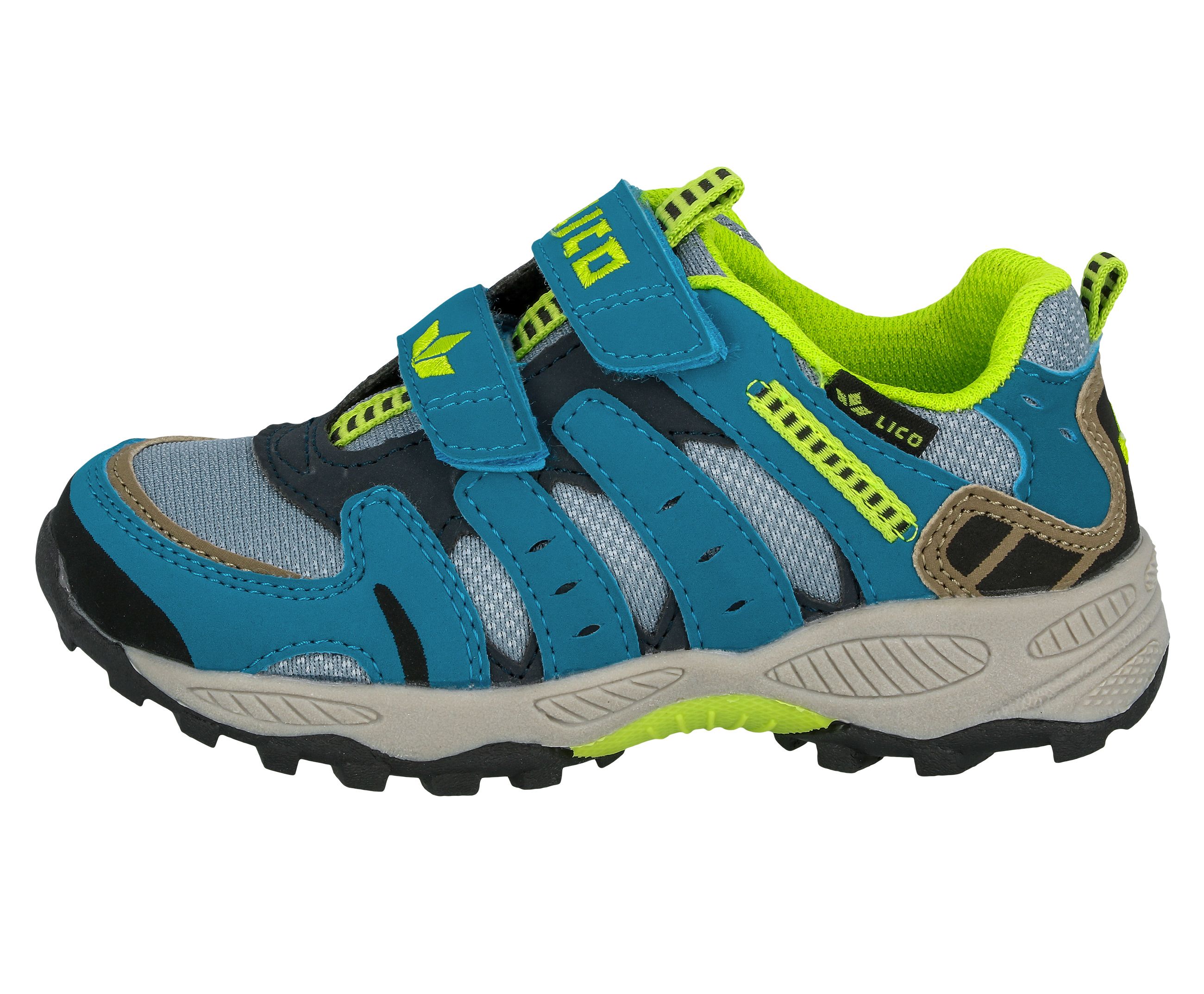 Outdoorschuh LICO "Outdoorschuh Fremont V", Kinder, Gr. 40, grau, Synthetik, Schuhe Outdoorschuh