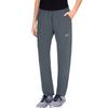 Jerseyhose TRIGEMA "TRIGEMA Freizeithose mit elastischer Kordel", Damen, Gr. XL, US-Größen, grau (anthrazit), 74% Nylon, 26% Elastan, casual, Hosen
