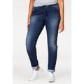 Jogg Pants KANGAROOS Gr. 32, N-Gr, blau (blue, used) Damen Jeans Jogger-Pants Stretchjeans Jogg Treggings Destroyed-Jeans Jeggings Slim-fit-Jeans Homewear Hose Jogginghosen