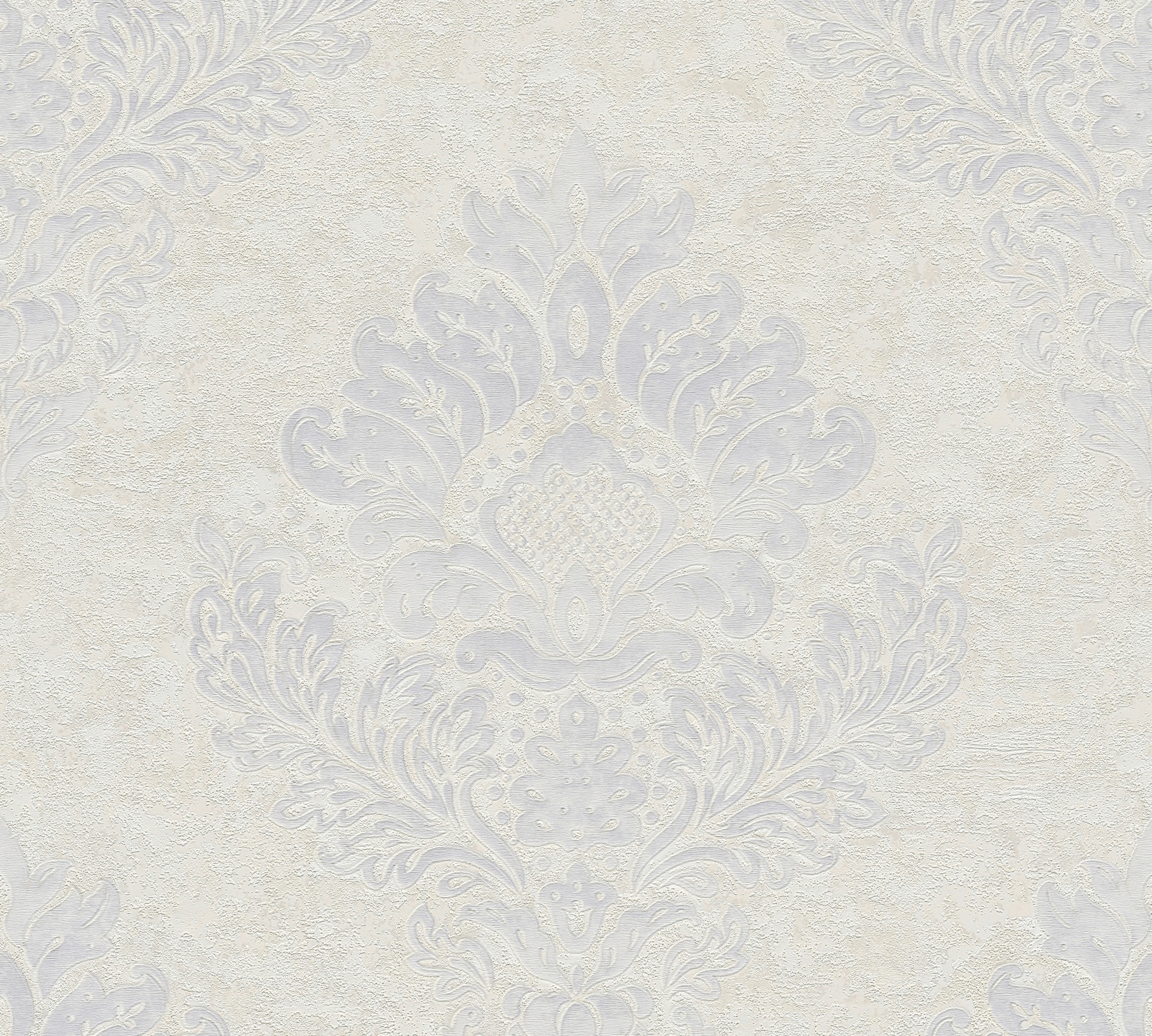 Vliestapete LIVING WALLS "Metropolitan Stories, Alena St. Petersburg", weiß (weiß silber grau), B:0,53m L:10,05m, Vinyl, Vlies, Tapeten, Ornament Tapete Barock Tapeten Wohnzimmer Schlafzimmer Küche Flur Büro