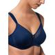 Minimizer-BH TRIUMPH "True Shape Sensation W01" Gr. 95, Cup C, blau (deep water) Damen BHs Bügel-BHs