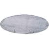 Fellteppich TOM TAILOR HOME "Furry" Gr. 9, blau (türkis), H:25mm Ø:90cm, Kunstfaser, Teppiche, Fellteppich, Kunstfell, Hochflor, extrem weiche Haptik