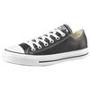 Sneaker CONVERSE "Chuck Taylor All Star Basic Leather Ox", Gr. 40, schwarz, Leder, sportlich, Schuhe Skaterschuh Canvassneaker Sneaker low