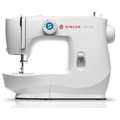 SINGER Freiarm-Nähmaschine "M2105", weiß, B:38,5cm H:29cm T:18,7cm, Nähmaschinen Image