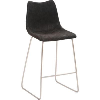 Barhocker MAYER SITZMÖBEL "mySOLO", schwarz, B:49cm H:99cm T:51cm, 50% Polyurethan, 50% PVC, Hocker Image