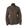 Strickfleecejacke DEPROC ACTIVE "ELKFORD WOMEN", Damen, Gr. 40 (M), braun (cappuccino), 100% Polyester, casual, Langarm mit Gummizug, Jacken Fleecejacke Outdoorbekleidung Sportbekleidung Übergangsjacke, auch in Großen Größen erhältlich