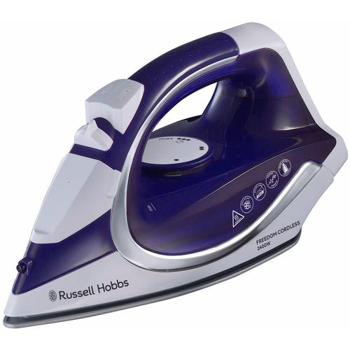 RUSSELL HOBBS Dampfbügeleisen ""Supreme Steam Cordless 23300-56"" Bügeleisen lila (lila / weiß)