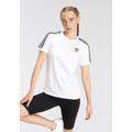 T-Shirt ADIDAS ORIGINALS "ADICOLOR CLASSICS 3-STREIFEN" Gr. 48, weiß (white) Damen Shirts Jersey