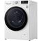 LG Waschmaschine F4WV408S0B, 8 kg, 1400 U/min B (A bis G) weiß Waschmaschinen Haushaltsgeräte