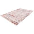 Teppich CALO-DELUXE "Miran 625" Teppiche Gr. B/L: 120 cm x 180 cm, 12 mm, 1 St., rosa (lachs, grau) Esszimmerteppiche