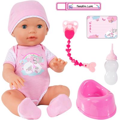Babypuppe BAYER "Piccolina Love" Puppen rosa Kinder Babypuppen