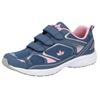 Laufschuh LICO "Joggingschuh Silas V", Gr. 41, blau (grau), Synthetik, Schuhe Halbschuh Klettschuh Laufschuh Modernsneaker