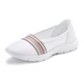 Slipper LASCANA Gr. 35, rosa (weiß, rosé) Damen Schuhe Slip-on-Sneaker Slipper Sneaker