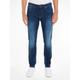 Tapered-fit-Jeans TOMMY JEANS "SLIM TAPERED AUSTIN" Gr. 36, Länge 34, blau (aspen dark blue) Herren Jeans Tapered-Jeans