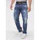 Loose-fit-Jeans CIPO & BAXX Gr. 34, Länge 34, blau (blue) Herren Jeans Loose Fit