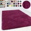 Hochflor-Teppich ESPRIT "Relaxx ESP-4150" Gr. 4, lila (pink, violett), B:160cm H:25mm L:230cm, Kunstfaser, Teppiche, Wohnzimmer, sehr große Farbauswahl, weicher dichter Hochflor