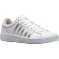 Sneaker K-SWISS "Court Winston W" Gr. 38, silberfarben (weiß, silbergoldfarben) Schuhe Sneaker