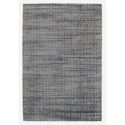 Teppich OCI DIE TEPPICHMARKE "Delima Gewis" Gr. 31, blau (türkis), B:140cm H:5mm L:200cm, Viskose, Wolle, Teppiche, handgeknüpft, Wohnzimmer Image