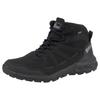 Wanderschuh JACK WOLFSKIN "WOODLAND 2 TEXAPORE MID W", Gr. 39, schwarz (schwarz, grau), Synthetik, Textil, sportlich, Schuhe, wasserdicht