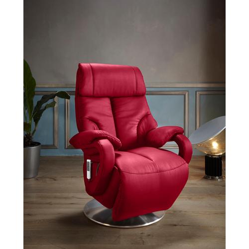 „TV-Sessel SIT&MORE „“Invito““ Sessel Gr. NaturLEDER, 2-motorig, ohne Aufstehhilfe, B/H/T: 80 cm x 115 cm x 80 cm, rot (feuerrot) Fernsehsessel und TV-Sessel in Größe L, wahlweise mit Motor Aufstehhilfe“