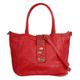 Henkeltasche FORTY Gr. B/H/T: 30 cm x 27 cm x 18 cm onesize, rot Damen Taschen Handtaschen