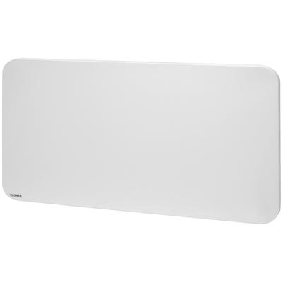 VASNER Infrarotheizung "Metall rund, 1100 W, Citara M Plus", weiß, B/H/T: 140cm x 60cm x 2,5cm, 1100 W, unten-mittig, Heizkörper, Infrarot Heizkörper rund, IP44 Bad geeignet Image