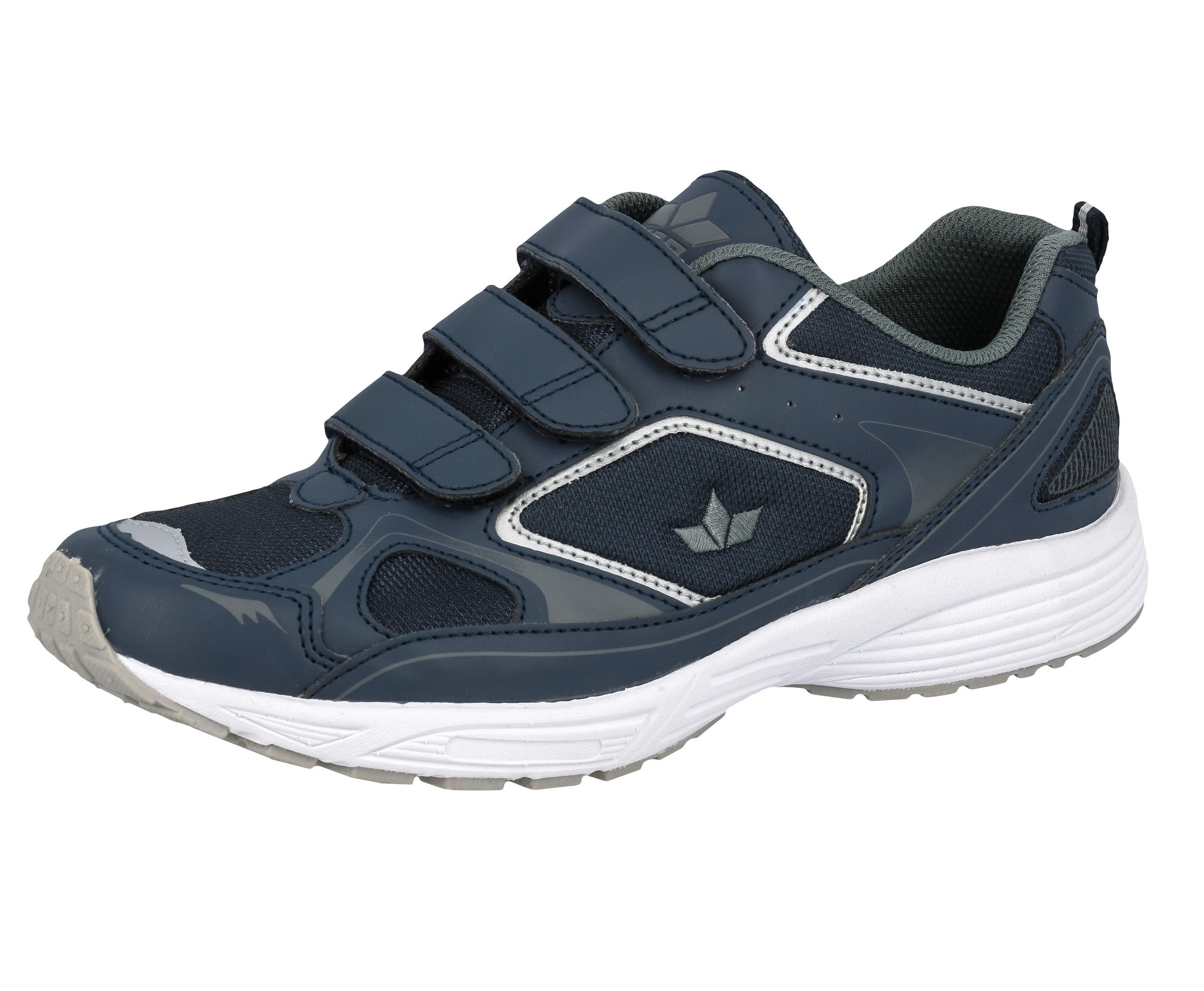 Laufschuh LICO "Joggingschuh Silas V", Herren, Gr. 43, blau, Synthetik, Schuhe Laufschuh