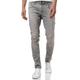 Straight-Jeans RUSTY NEAL "MELVIN" Gr. 30, Länge 32, grau (hellgrau) Herren Jeans Straight Fit