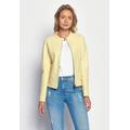 Lederjacke MAZE "Summerset" Gr. M, gelb (yellow) Damen Jacken Lederjacken