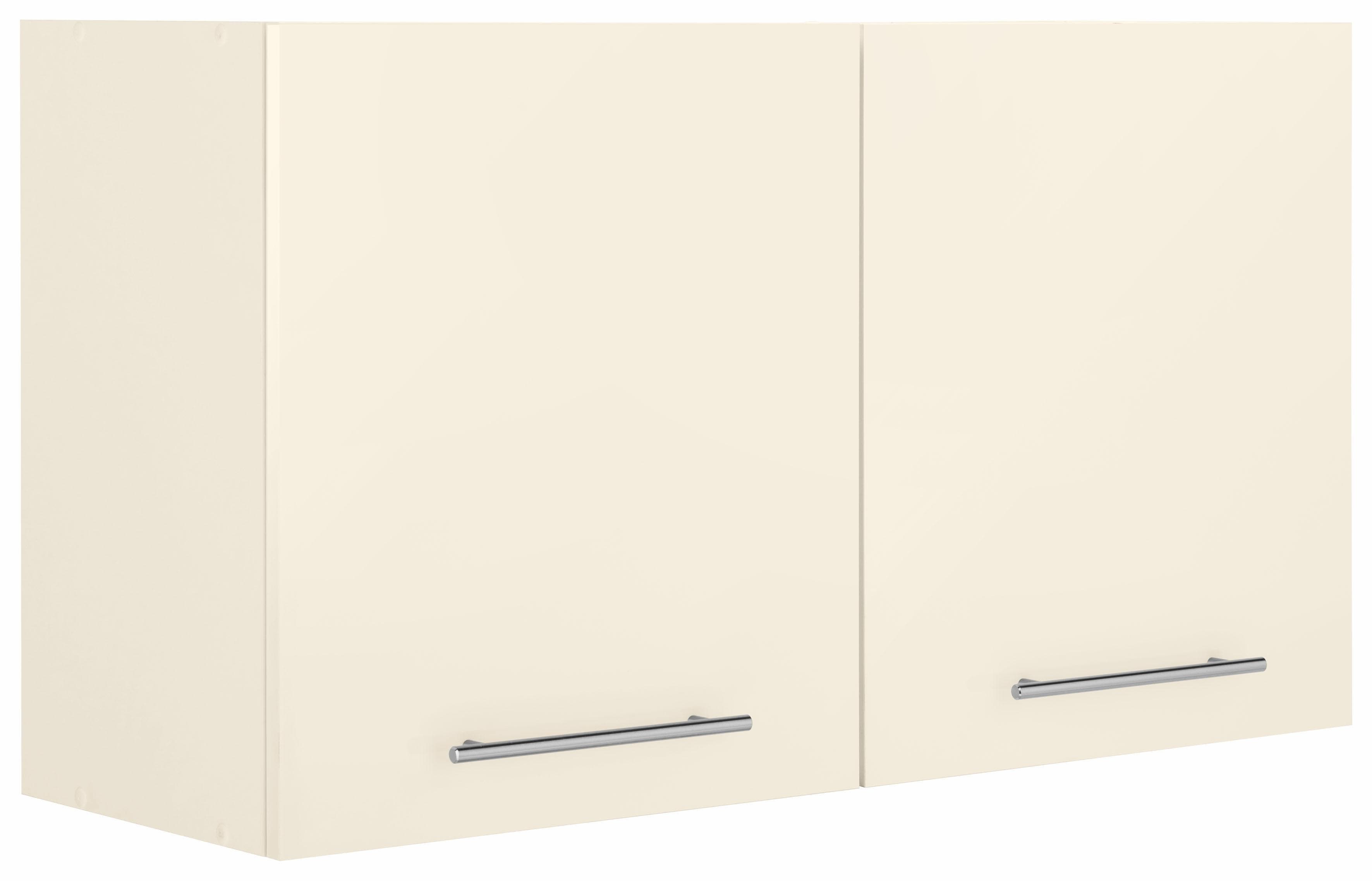 Hängeschrank WIHO KÜCHEN "Ela", beige (front und korpus: magnolia), B:100cm H:56,5cm T:35cm, Schränke, Hängeschrank, Breite 100 cm