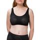 Bralette-BH TRIUMPH "Fit Smart P EX" Gr. 2, N-Gr, schwarz Damen BHs Bralette BH Schalen-BH Bügelloser-BH Bralettes