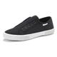 Sneaker LASCANA Gr. 37, schwarz Damen Schuhe Damenschuh Skaterschuh Slip-on-Sneaker Sneaker low Sommerschuh