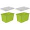 keeeper Stapelbox emil, (Set, 2 St.) grün Boxen Aufbewahrung Ordnung Wohnaccessoires