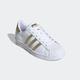 Sneaker ADIDAS ORIGINALS "SUPERSTAR" Gr. 38, weiß (cloud white, gold metallic, cloud white) Schuhe Sneaker