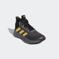 Basketballschuh ADIDAS SPORTSWEAR "OWNTHEGAME 2.0" Gr. 40, gelb (grey five, matte gold, core black) Schuhe Basketballschuhe