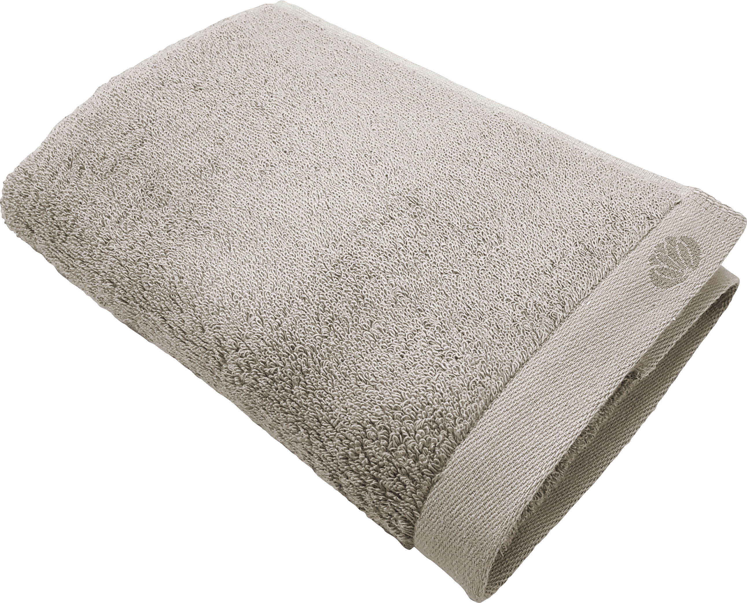 Gästehandtücher FRAMSOHN FROTTIER "Botanic Deluxe", braun (hellbraun, grau, braun), B:30cm L:50cm, Walkfrottier, Obermaterial: 70% Baumwolle, 30% Viskose, Handtücher, superweich, hergestellt in Österreich, neutrale Buchenholzfaser Modal Image