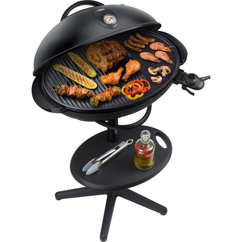 „Elektro-Standgrill STEBA „“VG 350 BIG““ Kontaktgrill_Standgrill_Tischgrill_Teppanyakigrill schwarz Stand-Elektrogrills“