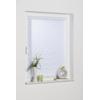 Plissee K-HOME "Capri" Gr. 26, weiß, B:105cm H:130cm, Obermaterial: 100% Polyester, Plissees, Ausbrennerstoff