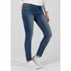 5-Pocket-Jeans TIMEZONE "Tight AleenaTZ", Damen, Gr. 26, US-Größen, blau, 83% Baumwolle 15% Polyester 2% Elastan, lang, Jeans 5-Pocket-Jeans