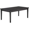 Esstisch HAMMEL FURNITURE "Basic Sami, schnell innenliegende Einlegeplatten ausziehbar", grau (wenge), B:180cm H:76cm T:100cm, Tischplatte: Furnier gebeizt und lackiert, Gestell: Massivholz, Tische, 180(280)x100 cm, Furnier / Massivholz, stabiler...