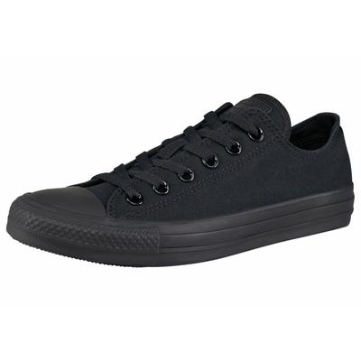 Sneaker CONVERSE "Chuck Taylor All Star Seasonal Ox Monocrome" Gr. 36,5, schwarz (black, monochrome) Schuhe Bekleidung