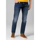 Slim-fit-Jeans TIMEZONE "Slim ScottTZ" Gr. 32, Länge 34, blau Herren Jeans 5-Pocket-Jeans