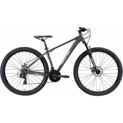 Mountainbike BIKESTAR Gr. 43, grün, Fahrräder, 43cm, 29 Zoll (73,66cm), für Damen und Herren, Kettenschaltung