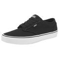 Sneaker VANS "Atwood" Gr. 42, schwarz-weiß (schwarz, weiß) Schuhe Skaterschuh Canvassneaker Sneaker low Stoffschuhe