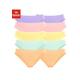 Bikinislip PETITE FLEUR Gr. 40/42, 10 St., bunt (lila, rosa, gelb, grün, orange) Damen Unterhosen Bikini Slips